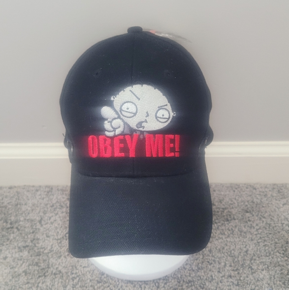 Family Guy Stewie Obey Me Hat